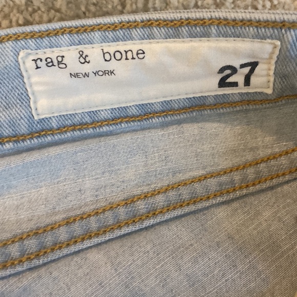 Rag and Bone Dre low rise distressed jeans - Picture 7 of 13